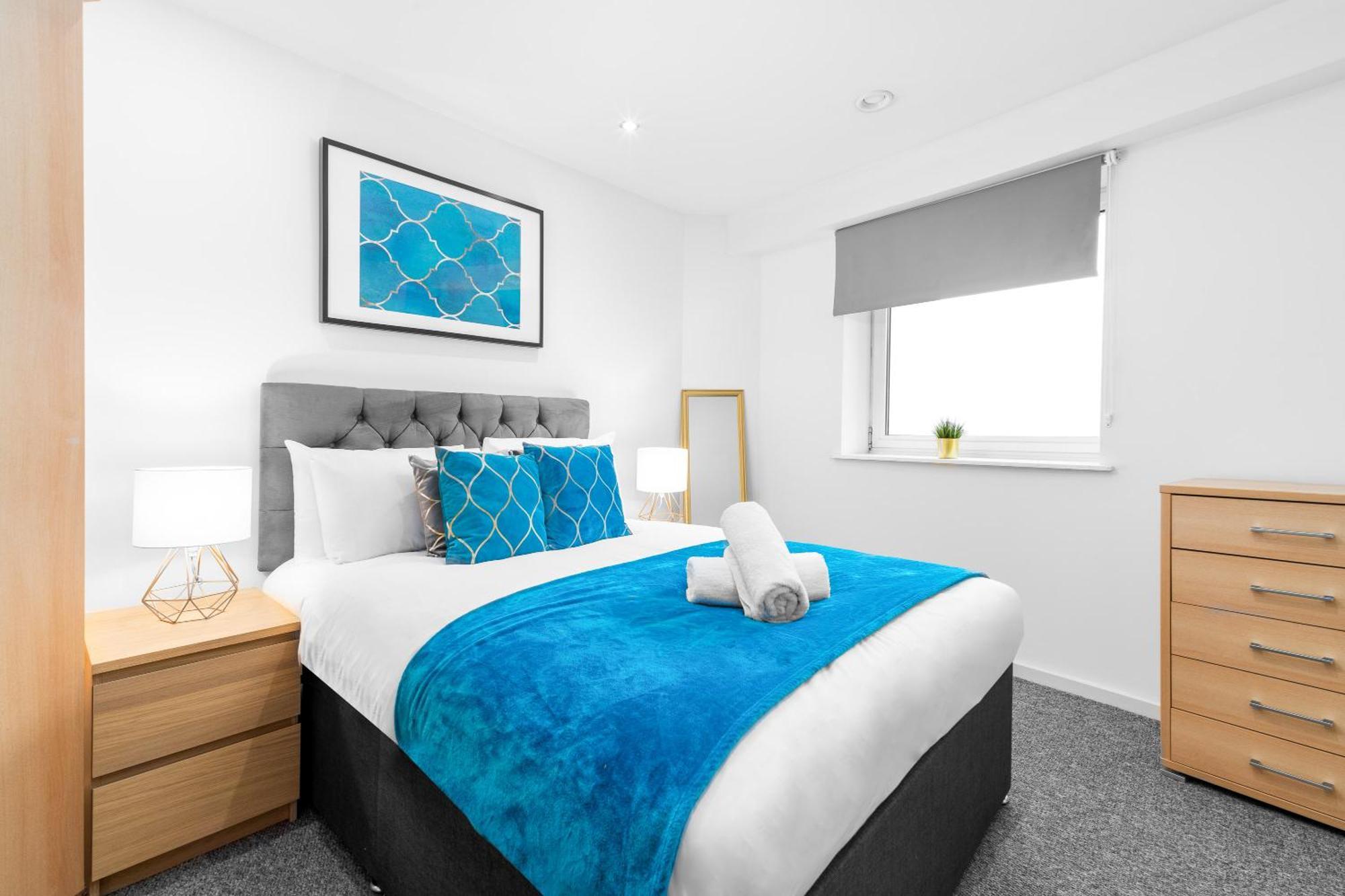 City Centre Apartment - 2 Bedroom - Secure Parking - Top Rated - 201M Birmingham Exterior photo